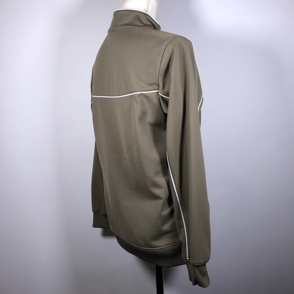 NIKE Full Zip Jacket Brown Vintage - Picture 6 of 11